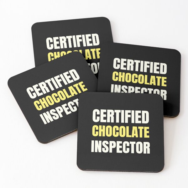 Item preview, Certified Chocolate Inspector designed and sold by GentleStudio.
