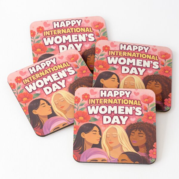 Item preview, Empowered Together – Happy International Women’s Day Floral Sisterhood Illustration designed and sold by Lu7u.