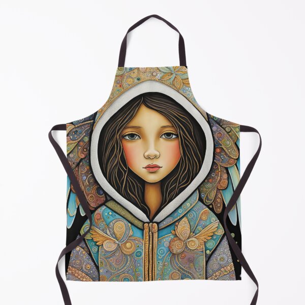Item preview, Angel youngster with wings wearing a hoodie designed and sold by Colin Bentham.