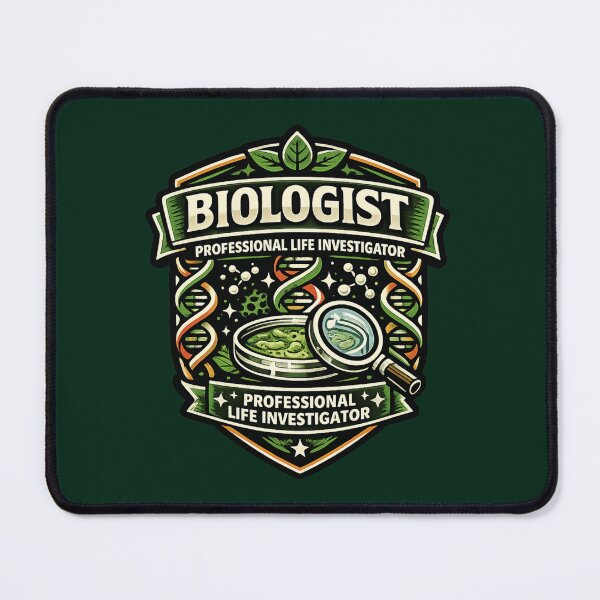 Item preview, Biologist Professional Life Investigator Badge designed and sold by Tender Flower Clothing.