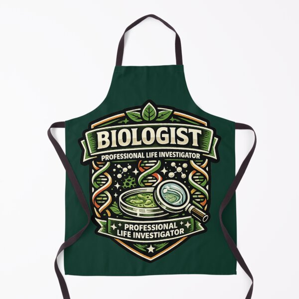 Item preview, Biologist Professional Life Investigator Badge designed and sold by Tender Flower Clothing.