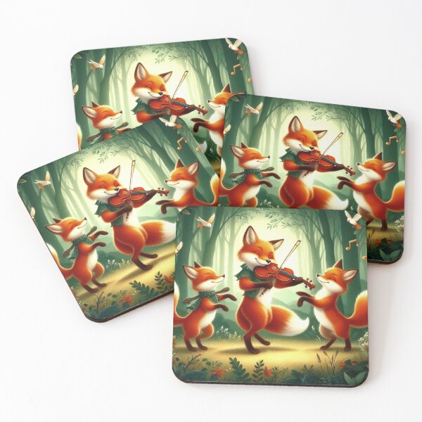 Item preview, Fox  plays violin designed and sold by Dogandesighn.