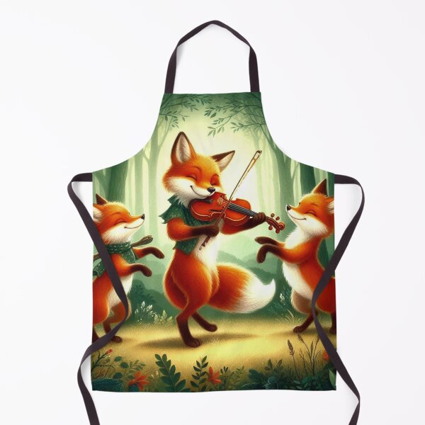 Item preview, Fox plays violin designed and sold by Dogandesighn.