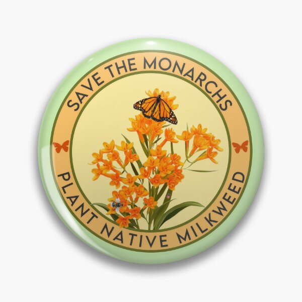 Item preview, Save the Monarchs Plant Native Milkweed (Butterfly Weed) designed and sold by SnakeCharm.