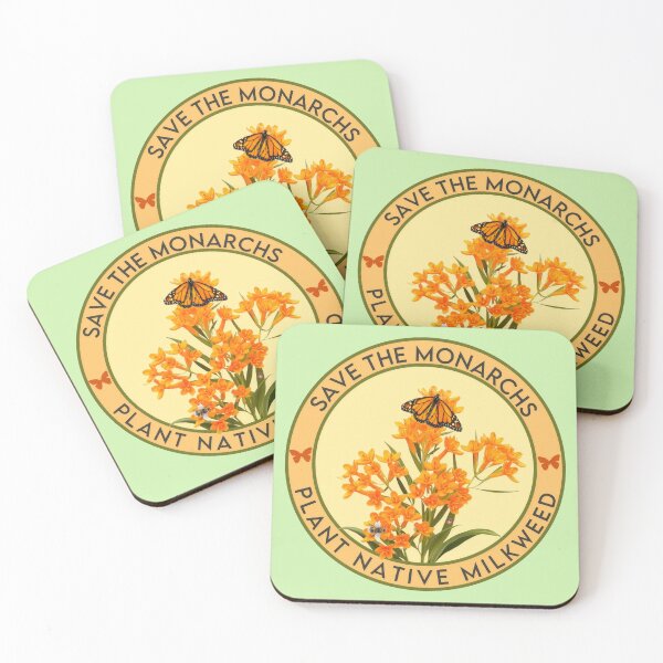Item preview, Save the Monarchs Plant Native Milkweed (Butterfly Weed) designed and sold by SnakeCharm.