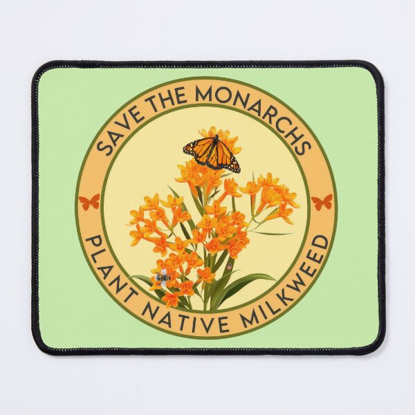 Item preview, Save the Monarchs Plant Native Milkweed (Butterfly Weed) designed and sold by SnakeCharm.
