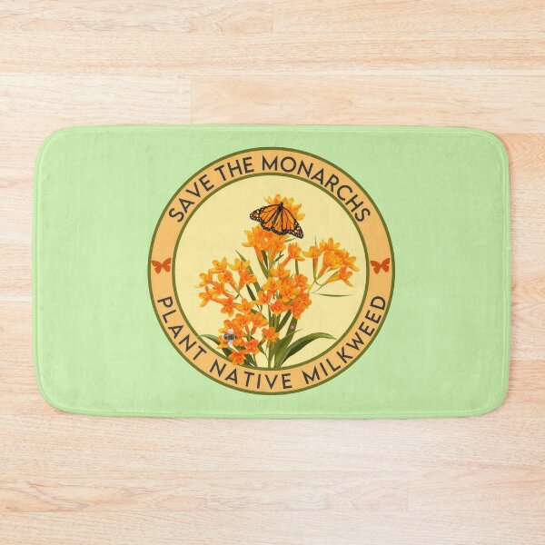 Item preview, Save the Monarchs Plant Native Milkweed (Butterfly Weed) designed and sold by SnakeCharm.