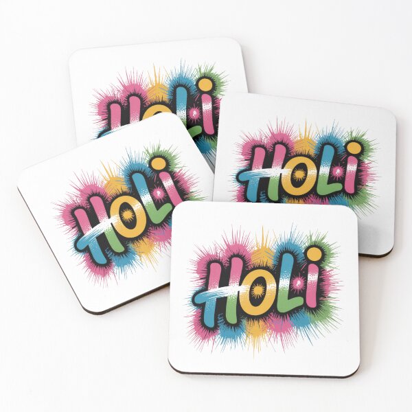 Item preview, Holi Festival Multicolor Bubble Letter Starburst Shirt | Paint Burst Spring Celebration Festival of Colors Tee designed and sold by DarylWelsh2024.
