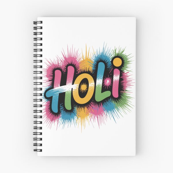 Item preview, Holi Festival Multicolor Bubble Letter Starburst Shirt | Paint Burst Spring Celebration Festival of Colors Tee designed and sold by DarylWelsh2024.
