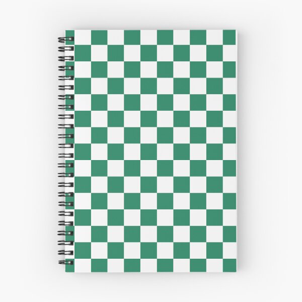 Item preview, White And Emerald Checkered Pattern designed and sold by pattern-archive.