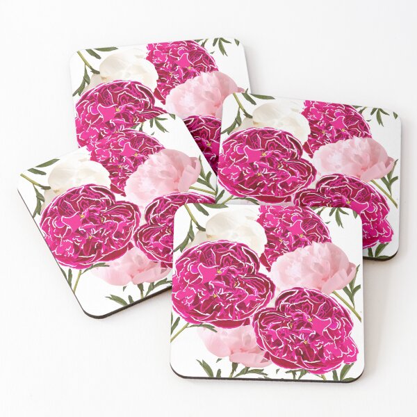Item preview, Peonies designed and sold by ParkandPress.