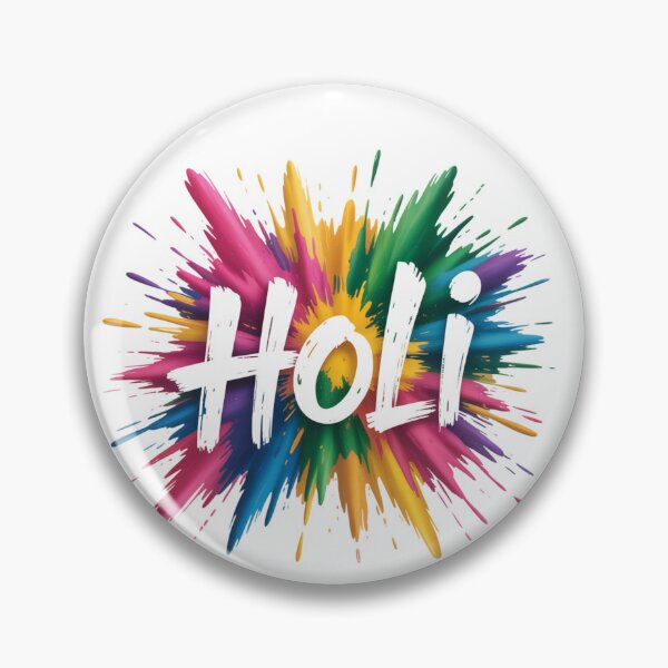 Item preview, Holi Festival Rainbow Powder Starburst Shirt | Bold Brushstroke Color Explosion Spring Celebration Tee designed and sold by DarylWelsh2024.