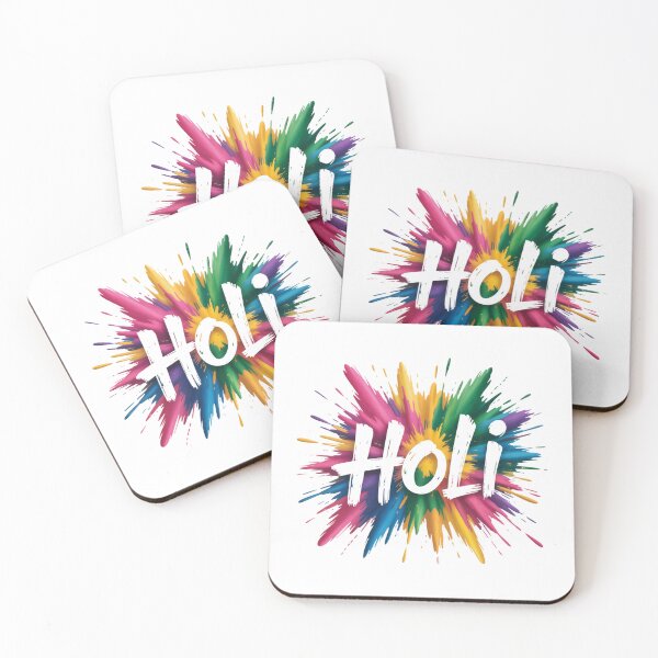 Item preview, Holi Festival Rainbow Powder Starburst Shirt | Bold Brushstroke Color Explosion Spring Celebration Tee designed and sold by DarylWelsh2024.