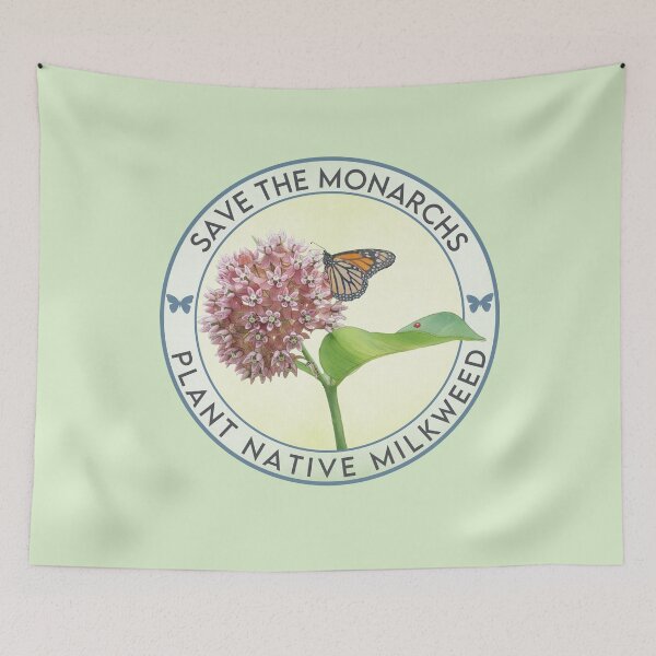Item preview, Save the Monarchs Plant Native Milkweed (Common Milkweed) designed and sold by SnakeCharm.