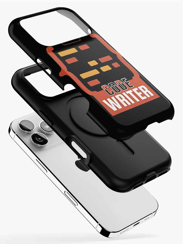 Thumbnail 2 of 4, iPhone Case, Code Writer Programmer Developer Coding Design designed and sold by Zenith Design.