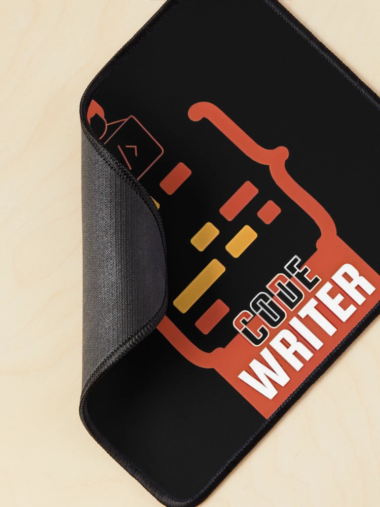 Thumbnail 2 of 5, Mouse Pad, Code Writer Programmer Developer Coding Design designed and sold by Zenith Design.