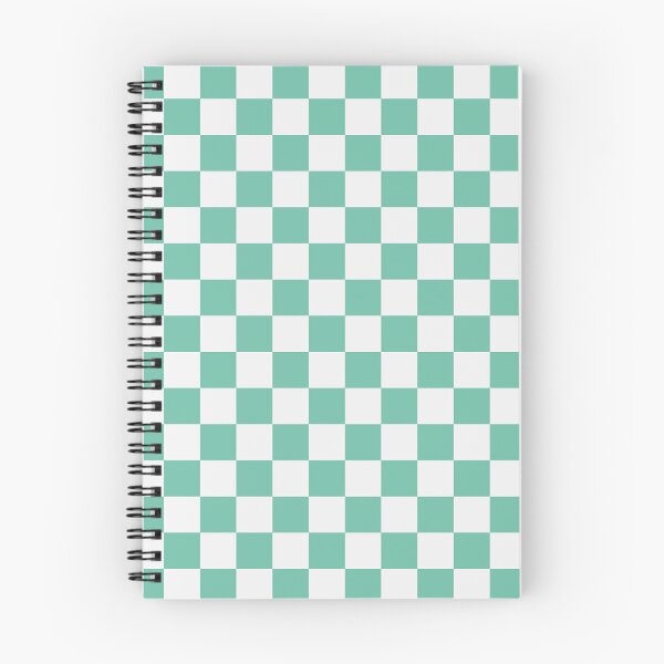 Item preview, White And Green Checkered Pattern designed and sold by pattern-archive.