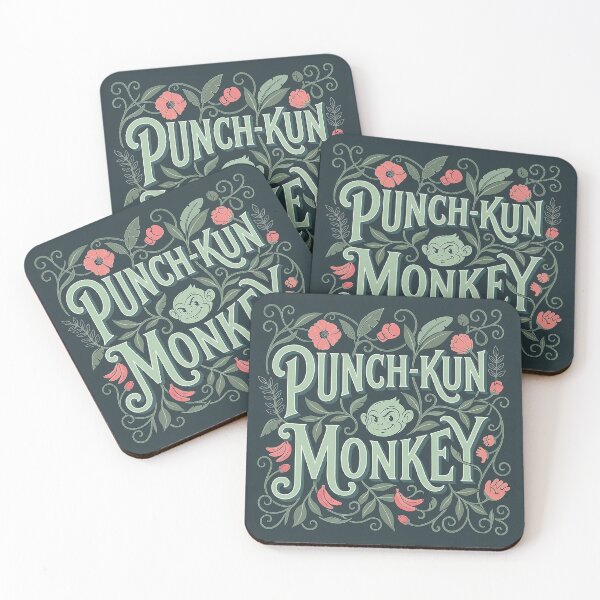 Artikelvorschau, Vintage Botanical PUNCH-KUN MONKEY Typografie entworfen und verkauft von zzz888.