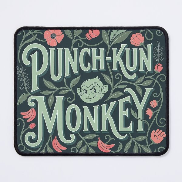 Artikelvorschau, Vintage Botanical PUNCH-KUN MONKEY Typografie entworfen und verkauft von zzz888.