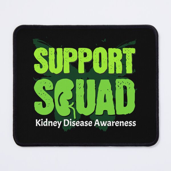 Item preview, Kidney Disease Awareness Butterfly Support Squad Family Hope designed and sold by UniTeeCo.