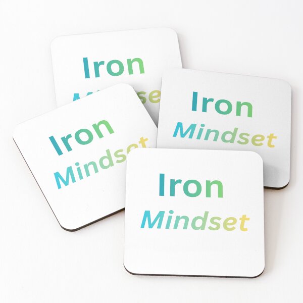 Item preview, Iron Mindset Bold Minimal Typography Design designed and sold by OMLabel.