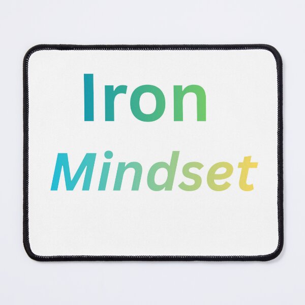 Item preview, Iron Mindset Bold Minimal Typography Design designed and sold by OMLabel.