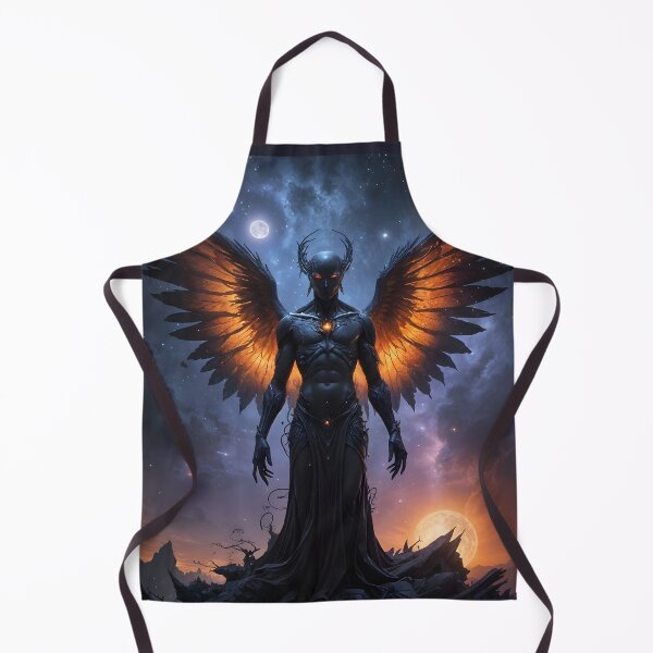 Item preview, The Lord of Shadows in the glow of two moons and distant stars designed and sold by KunstGeist.
