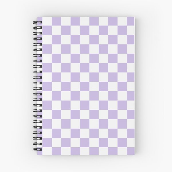 Item preview, White And Lavender Checkered Pattern designed and sold by pattern-archive.