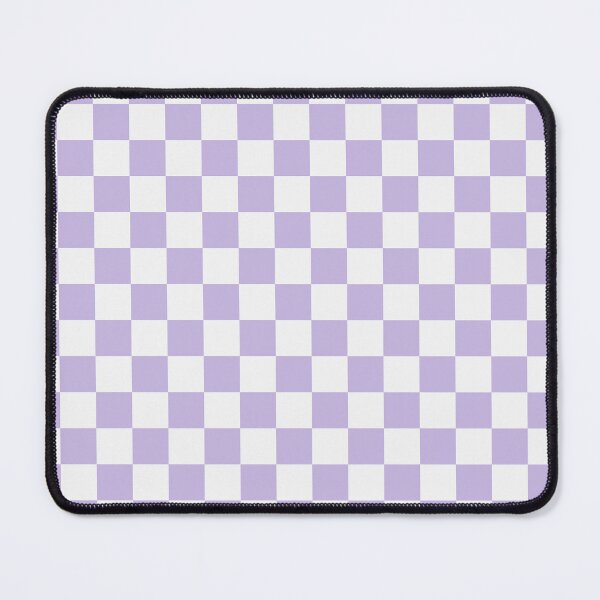 Item preview, White And Lavender Checkered Pattern designed and sold by pattern-archive.