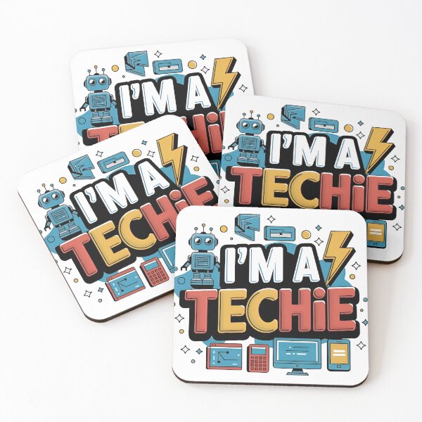 Item preview, I am a Techie Cute Robot Tech Lover IT Gadgets Design designed and sold by Zenith Design.
