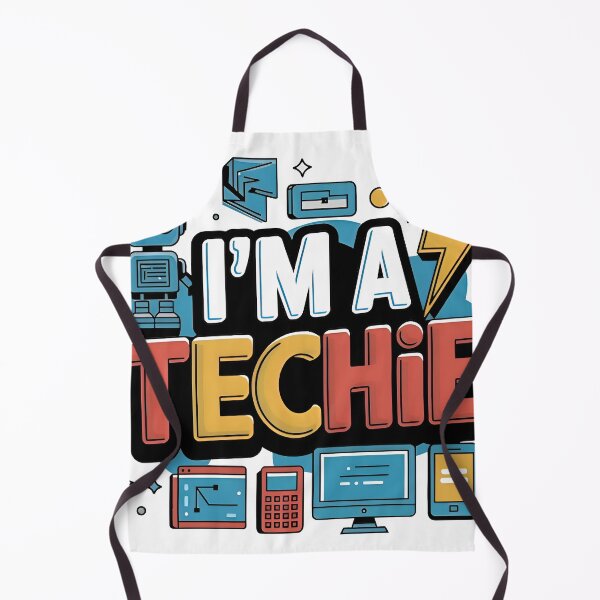 Item preview, I am a Techie Cute Robot Tech Lover IT Gadgets Design designed and sold by Zenith Design.