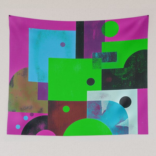 Item preview, Vibrant Geometric Color Therapy designed and sold by joycrysstudio.