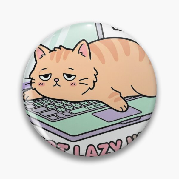 Item preview, Lazy cat stickers designed and sold by SagarUXshop.