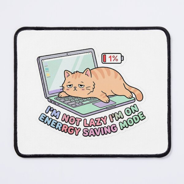 Item preview, Lazy cat stickers designed and sold by SagarUXshop.
