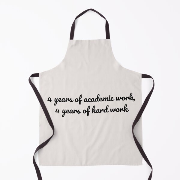 Item preview, Student Motivational Academic Mindset | 4 Years of Academic Work, 4 Years of Hard Work designed and sold by ApricityPhrases.
