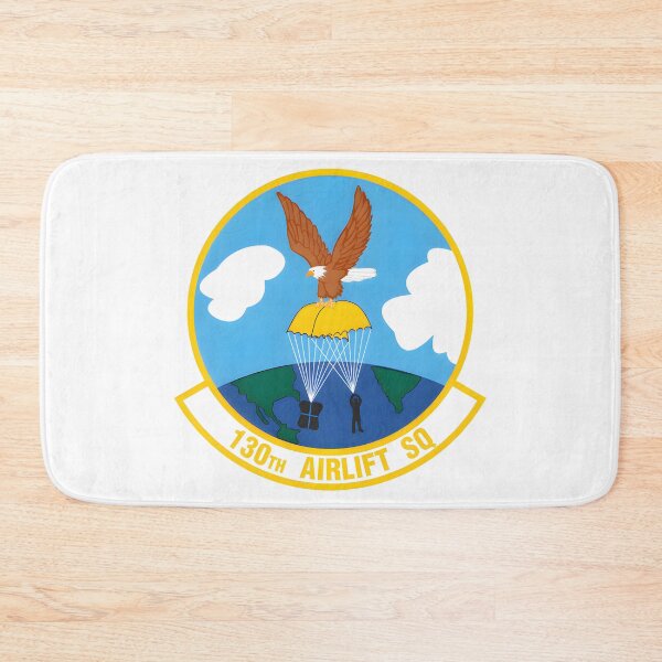 Item preview, 130th Airlift Squadron Military Patch Emblem designed and sold by CharlieDesings.