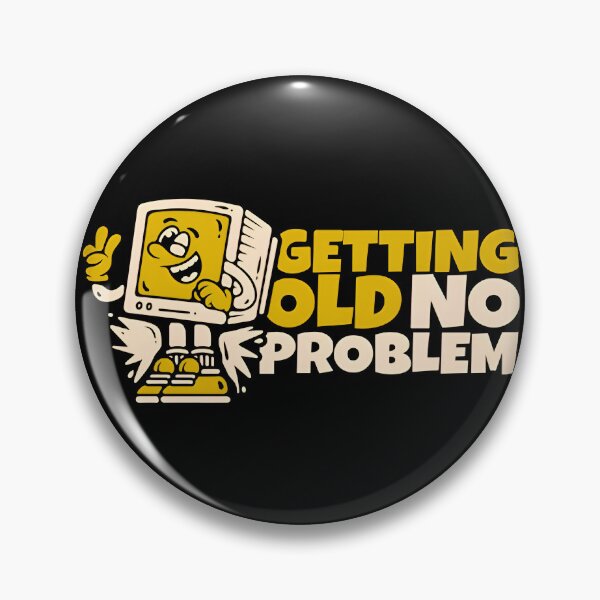 Artikelvorschau, Älterwerden ist kein Problem – Lustiges Programmierer-T-Shirt im Notch-Stil entworfen und verkauft von Zenith Design.