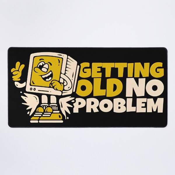 Item preview, Getting Old No Problem Funny Notch Style Programmer Humor T-Shirt designed and sold by Zenith Design.