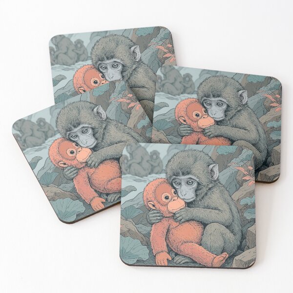 Item preview, Eternal Primate Embrace Nature Bond designed and sold by zzz888.