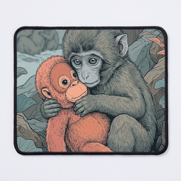 Item preview, Eternal Primate Embrace Nature Bond designed and sold by zzz888.