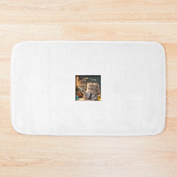 Item preview, Feline Physics Lab – Optimal Hug Trajectory designed and sold by LovelyCatGalaxy.