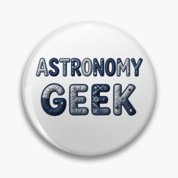 Item preview, ASTRONOMY GEEK - IN FAUX LETTERING designed and sold by AlexOBrienArt.
