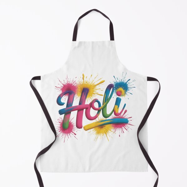 Item preview, Holi Festival 3D Glossy Script Shirt | Colorful Paint Burst Splash Spring Festival of Colors Celebration Tee designed and sold by DarylWelsh2024.
