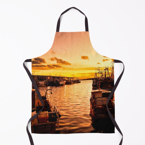 Item preview, Fishing Boats tied up for the night designed and sold by Violaman.