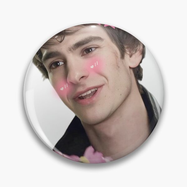 Item preview, Cute Blushing Boy “I Love You” Aesthetic Sticker designed and sold by Pinpondesigns.