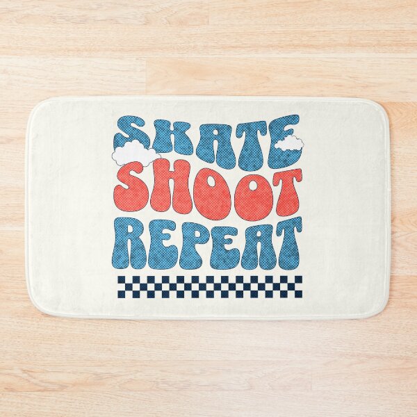 Item preview, Skate Shoot Repeat Halftone Pattern designed and sold by aylastyle.