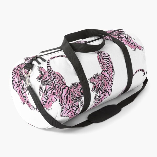 Item preview, Vintage Pink Tiger Heart Tattoo Edgy Streetwear designed and sold by Krasnovaovaova.