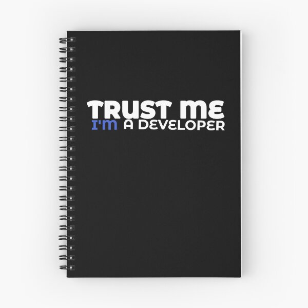 Item preview, TRUST ME I'M A DEVELOPER designed and sold by Pekilot.