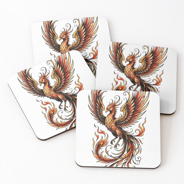 Item preview, Blazing Phoenix Rising from Flames designed and sold by Infinite Art Lab.