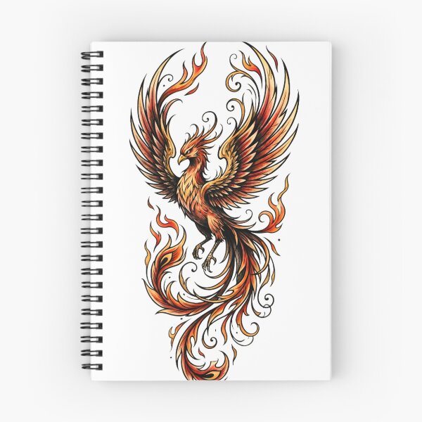 Item preview, Blazing Phoenix Rising from Flames designed and sold by Infinite Art Lab.